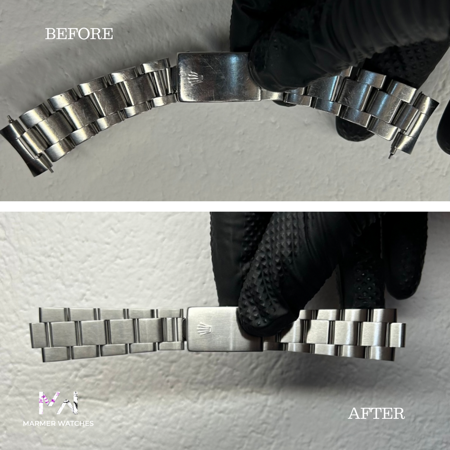 Rolex Armband Restaurierung